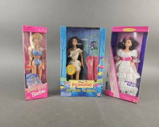 Lot 59 | Vintage Pocahontas Barbie & More!