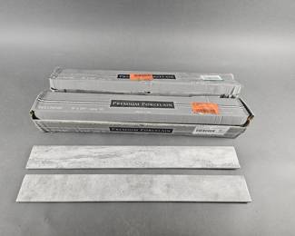 Lot 378 | 2 Boxes of Nyon Gray & Lismori Grigio Bullnose