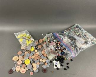 Lot 93 | Vintage Soap/Clay Molds & Beads