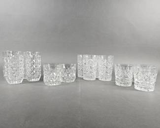 Lot 263 | Vintage Fostoria Tumbler & Cocktail Glasses