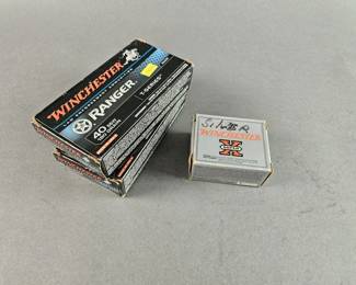 Lot 25 | 3 Boxes Of Winchester 40 S&W & 45 Ammo