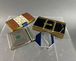 Lot 110 | Vintage Compacts & Cases
