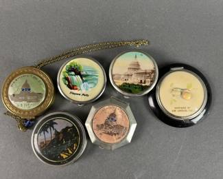 Lot 102 | Vintage Souvenir Compacts