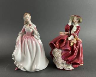Lot 218 | Royal Dalton Porcelain Ladies