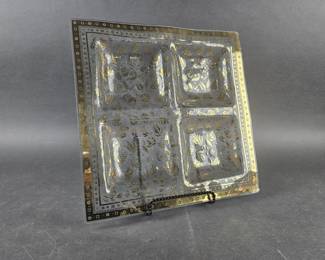 Lot 141 | Vintage Georges Briard Persian Garden Platter