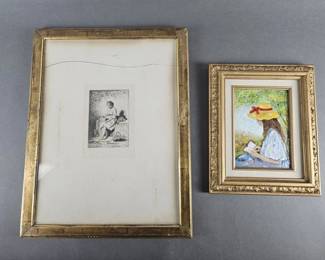 Lot 160 | Vintage Artists Signed Artwork
