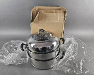 Lot 410 | 2Tier Stainless Steamer Pot