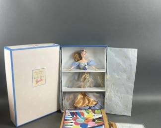 Lot 70 | New Harpist Angel Barbie & Junior Art Case