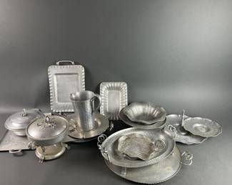 Lot 74 | Vintage Pewter Serving Pieces