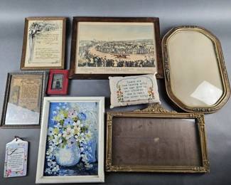 Lot 317 | Vintage Picture Frames, Art & More!