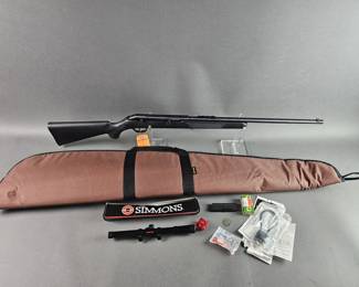 Lot 12 | Savage 64 .22 Cal. Rifle w/ Simmons Scope & More!
