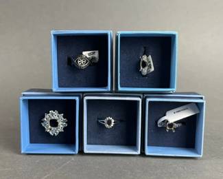 Lot 238 | Sterling Silver Ring Settings