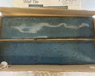 Lot 354 | 9 New Boxes Of Moze Blue Wall Tile