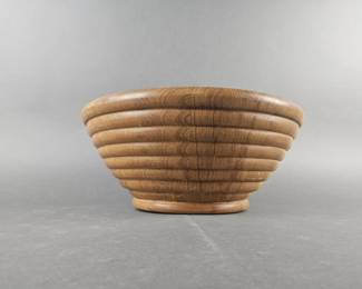 Lot 147 | 1983 Strata Wood Beehive Salad Serving Bowl