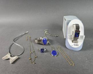 Lot 302 | 10k Gold, Sterling Silver, and Costume Jewelry