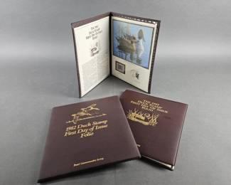 Lot 243 | Vintage 1982-'83 Duck Stamp Folios