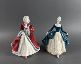 Lot 223 | 2 Vintage Royal Doulton Pretty Ladies