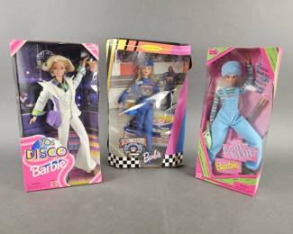 Lot 44 | 3 New In Box Barbie's , Nascar 50th & More!