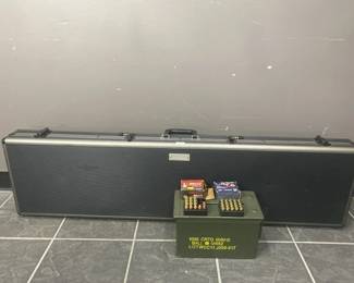Lot 24 | Vanguard Gun Case , Ammo & Ammo Box