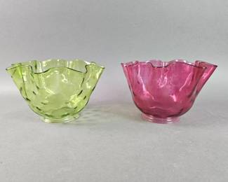 Lot 304 | Colorful Folded Lamp Shades