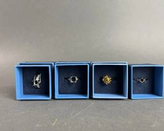 Lot 235 | Sterling Silver Ring Settings