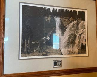 Framed & Matted Print "Nestward Bound" by Marten Visser