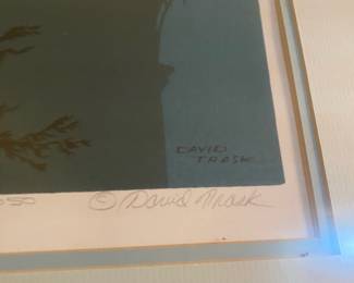 Serigraph “The Cape" by David Trask