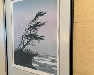 Serigraph “Life Winds" by David Trask