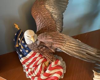Lenox "Defender Of Freedom" Porcelain Eagle Figurine