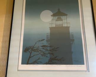 Serigraph “The Cape" by David Trask