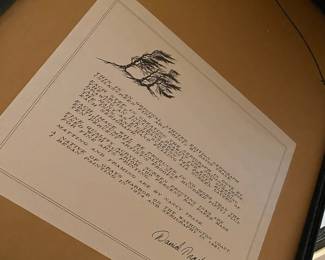 Serigraph “The Cape" by David Trask