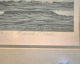 Serigraph “Life Winds" by David Trask