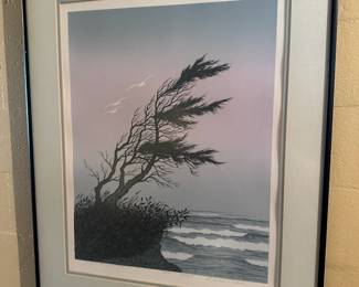 Serigraph “Life Winds" by David Trask
