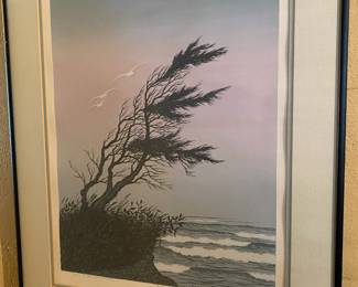 Serigraph “Life Winds" by David Trask