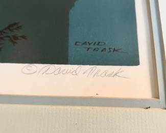 Serigraph “The Cape" by David Trask