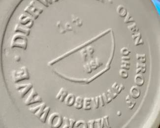 Roseville 1 Quart Ceramic Crock