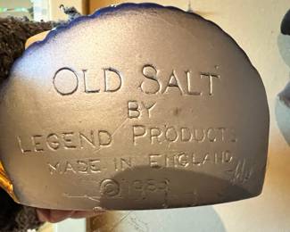 1985 Legend Products "Old Salt" Wall Bust - Made in England