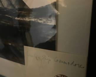 Matted Print "Lumber Ship Commodore"