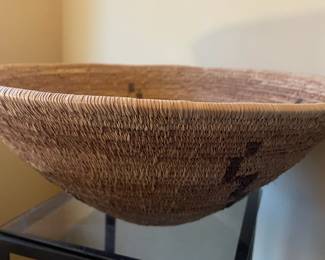 Native American Handwoven Basket