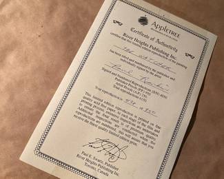 1995 Framed & Matted Print "The Watcher" by Paul Rankin