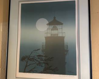 Serigraph “The Cape" by David Trask