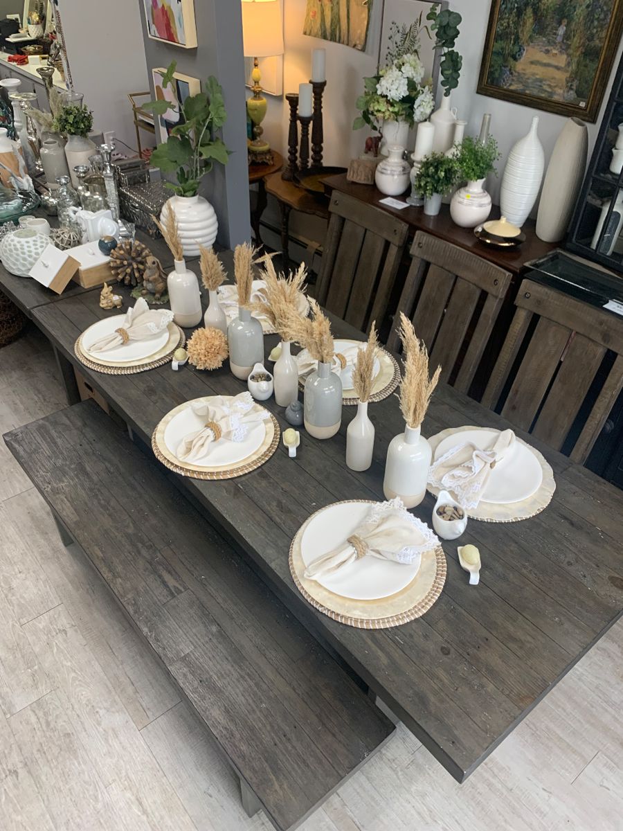 Reclaimed Wood Dining Table $750