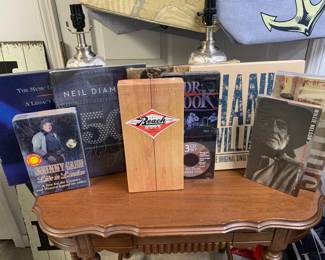 Assorted new box sets CDs DVDs various artists $5-25