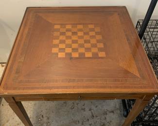 Antique Game Table made in Italy 