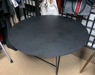 Magnolia Homw Black Metal Coffee Table $150