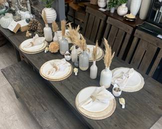 Reclaimed Wood Dining Table $750