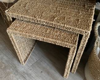 Seagrass Nesting Tables $50