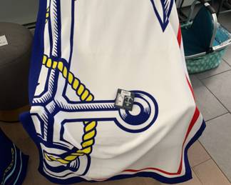 Nautical themed beach towels $10