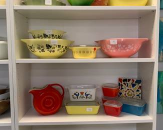 Assorted Vintage Pyrex $10 on up 