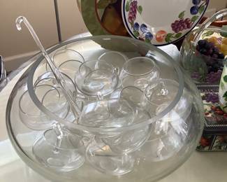 Vintage punch bowl 
